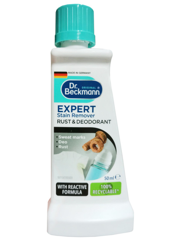 Эксперт Пятновыводитель (ржавчина и дезодорант) 50мл от Dr.Beckmann + 1