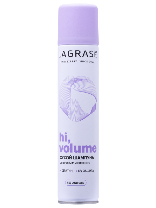 Hi, volume Сухой шампунь без отдушек 200мл от La Grase + 1