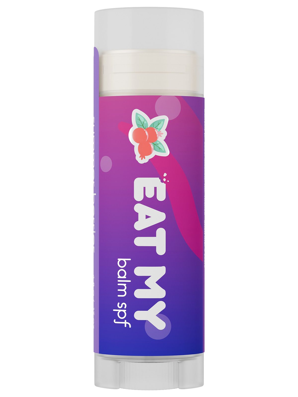 Бальзам для губ c SPF30 Летние ягоды 4,8г от Eat My + 3