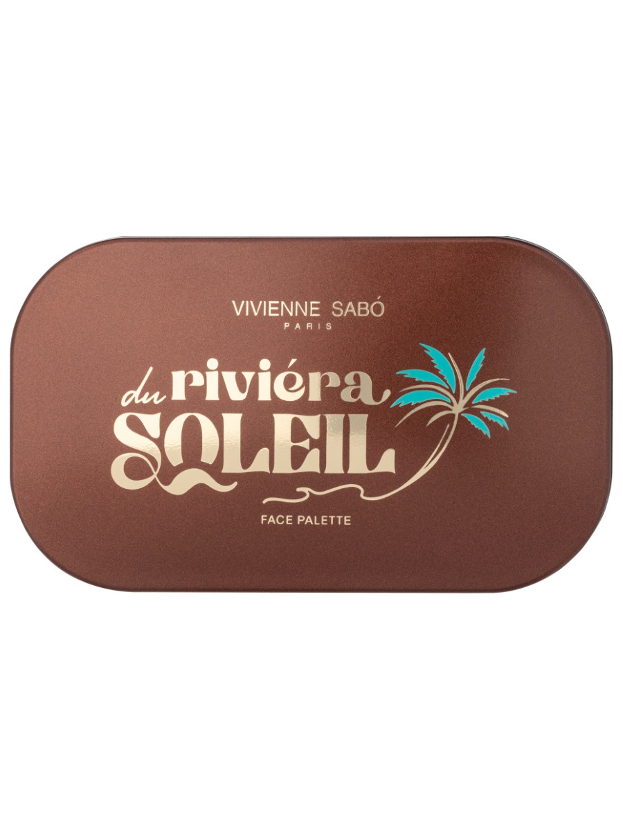Riviera du Soleil Палетка для контуринга лица кремовая от Vivienne Sabo + 4