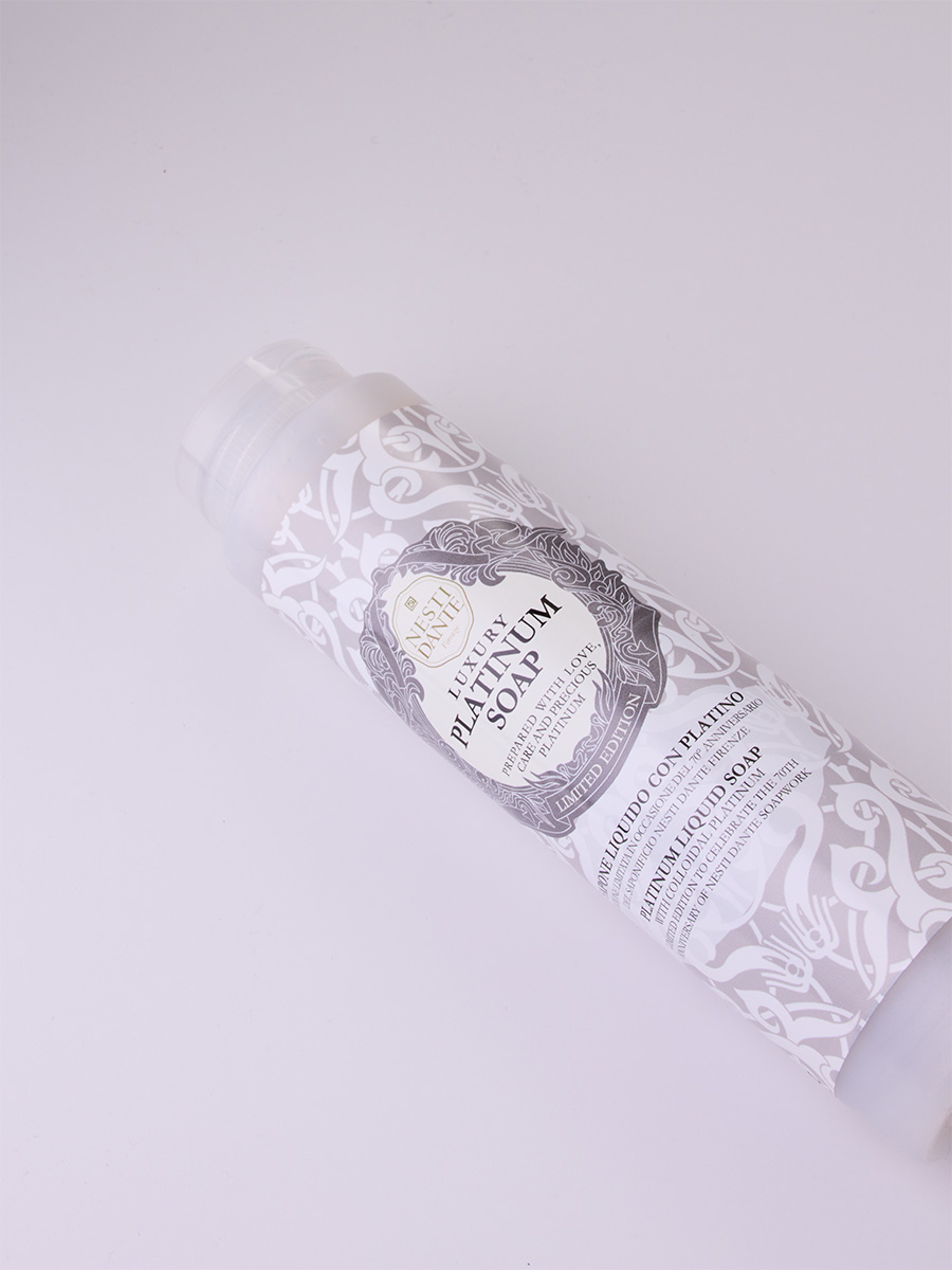 Гель для душа Юбилейное платиновое Anniversary Platinum Soap 300мл от Nesti Dante + 10