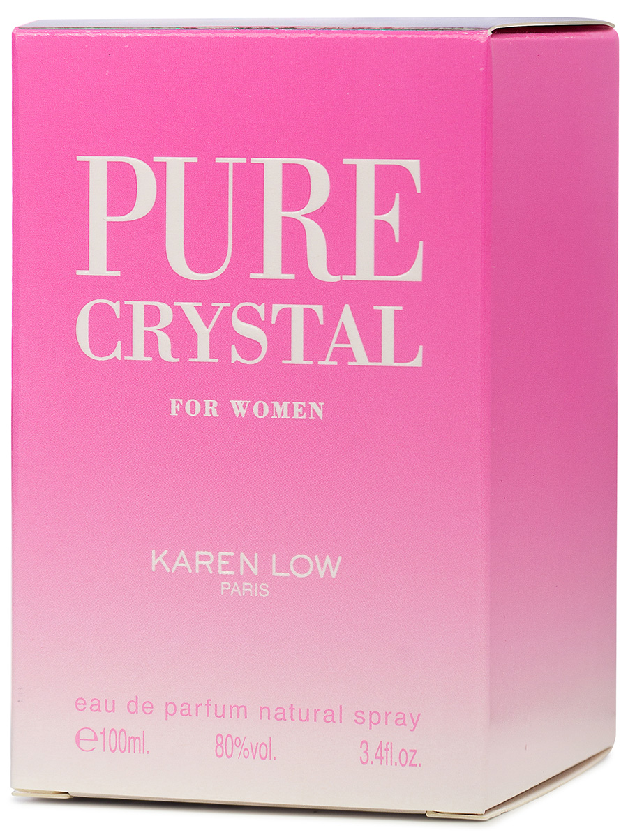 Парфюмерная вода женская Pure Crystal 100мл  от Karen Low + 3