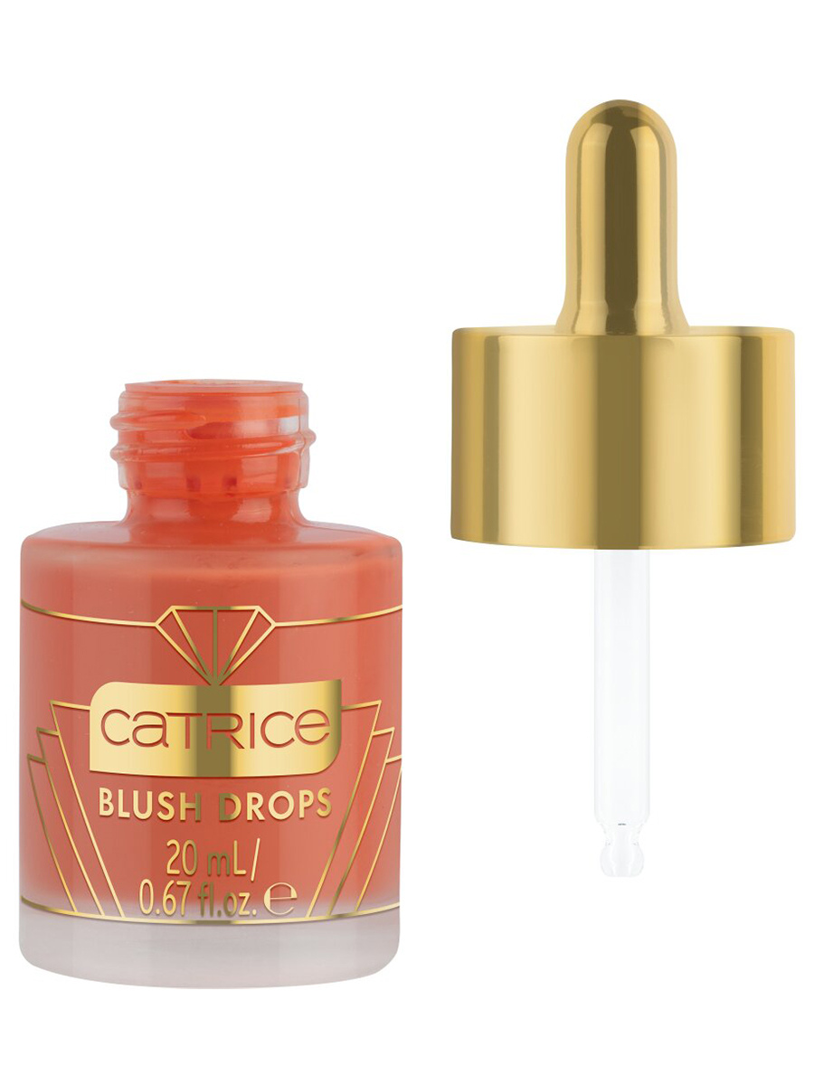 Festive Treasures Жидкие румяна Blush Drops, тон C02 от Catrice + 2