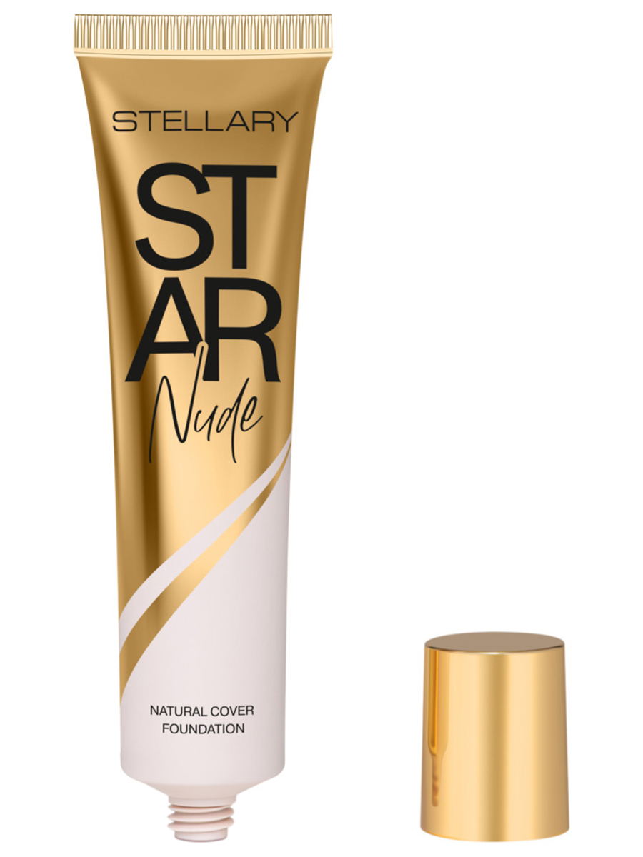 Выравнивающий Тональный крем Star Nude Foundation, тон 03 натуральный бежевый от Stellary + 10