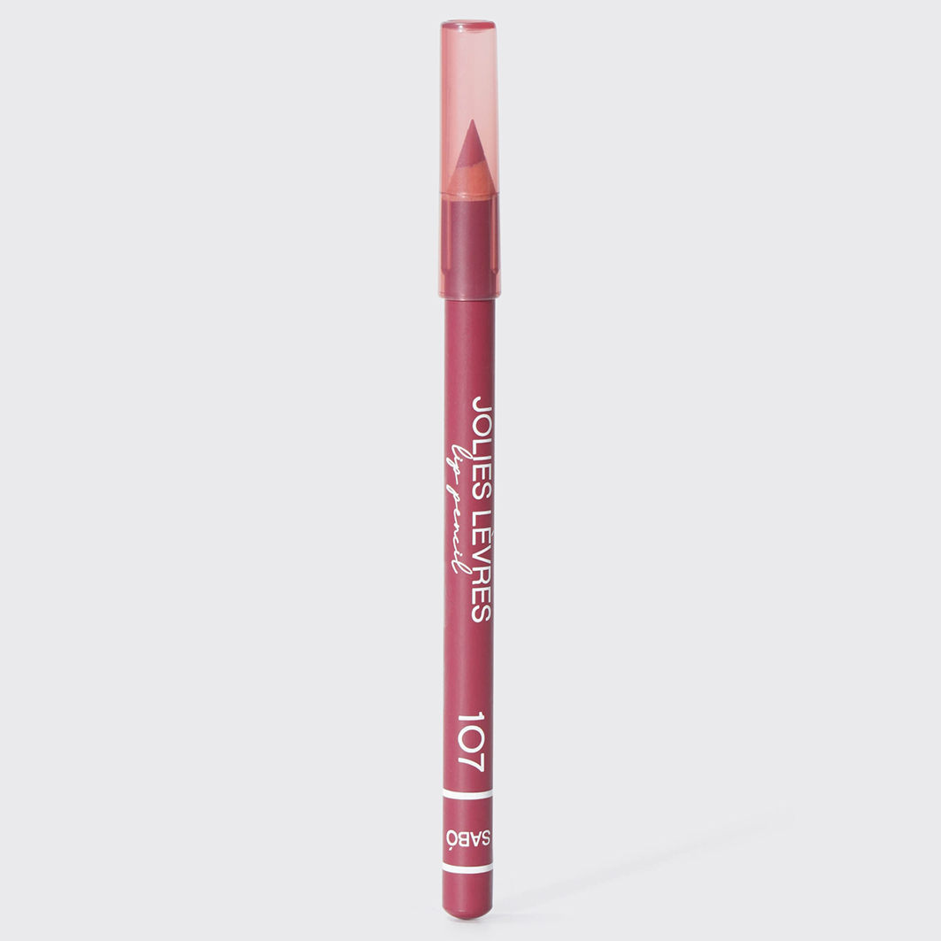 Карандаш для губ Jolies Levres, тон 107 розовый теплый от Vivienne Sabo + 2