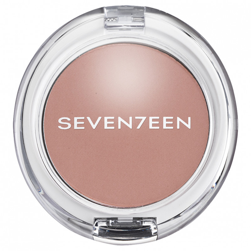 Румяна матовые компактные Natural Matte Silky, тон 02 фундук от Seventeen + 1