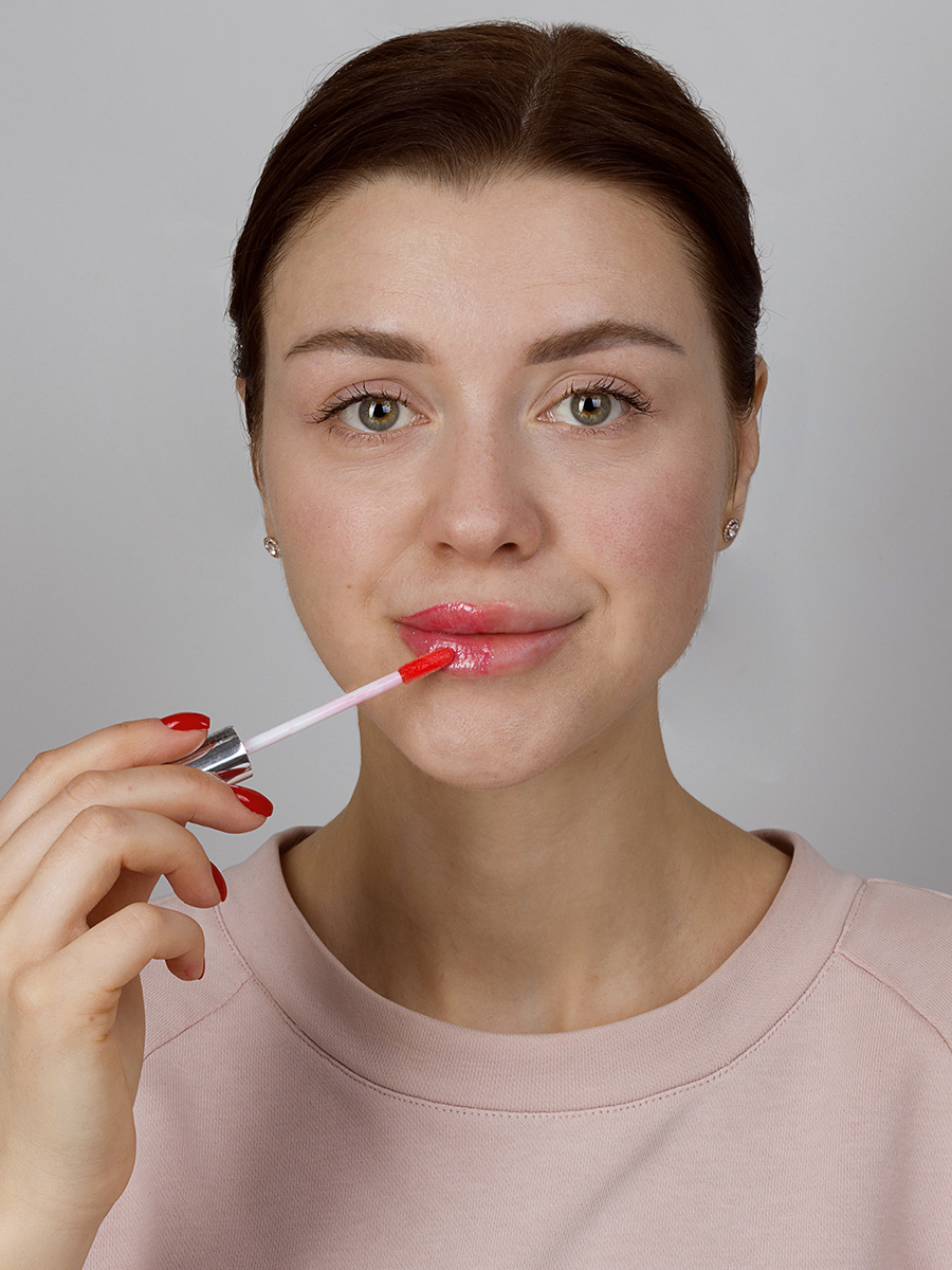Блеск для губ Lip Gloss Silver, тон 48 чайная роза от LavelleCollection + 8