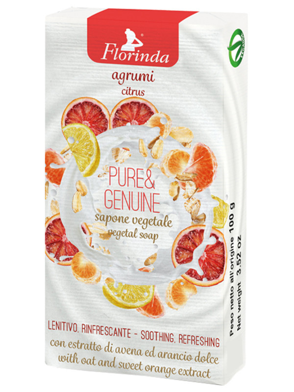 Мыло Просто вкусно Цитрусы Agrumi 100г от Florinda + 1