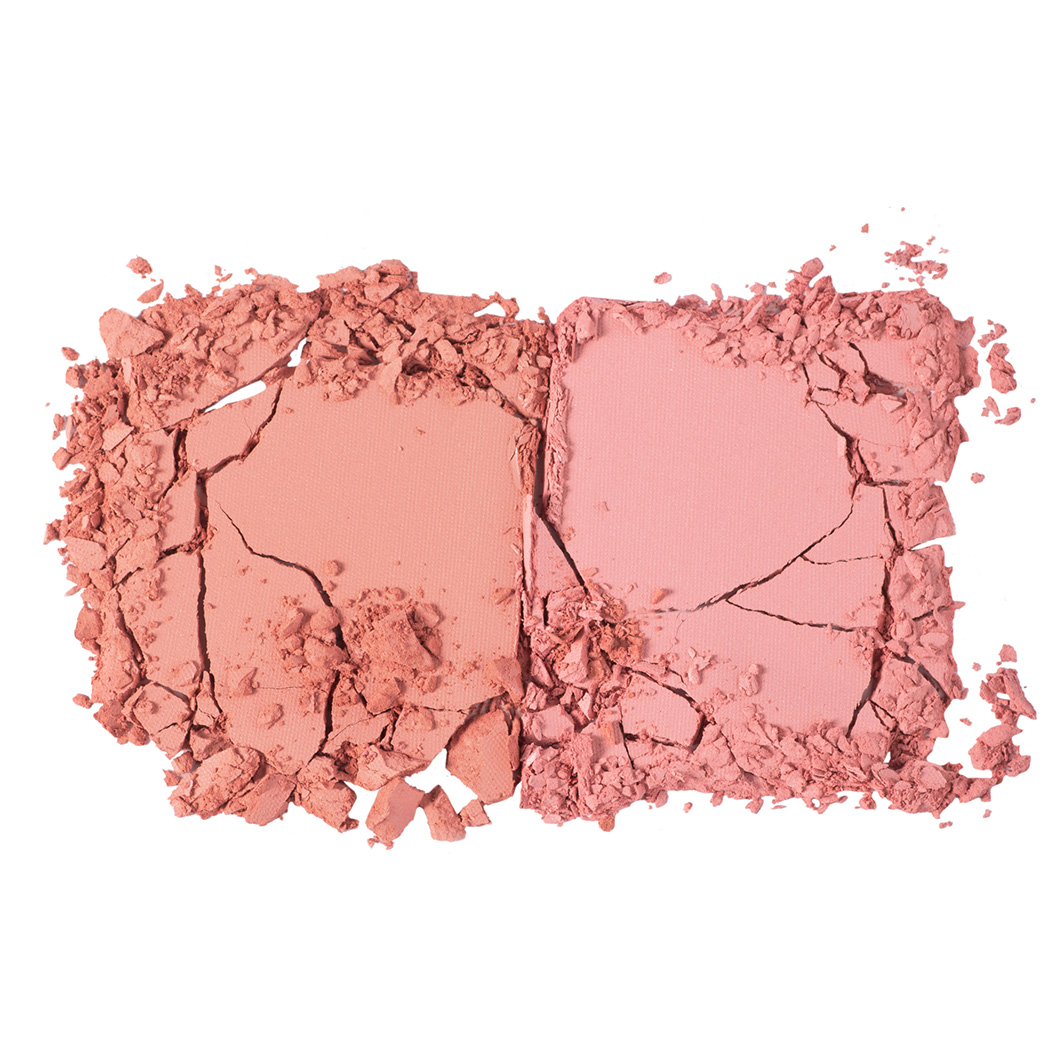 Румяна двойные Naturel, тон 02 розовый от Vivienne Sabo + 4