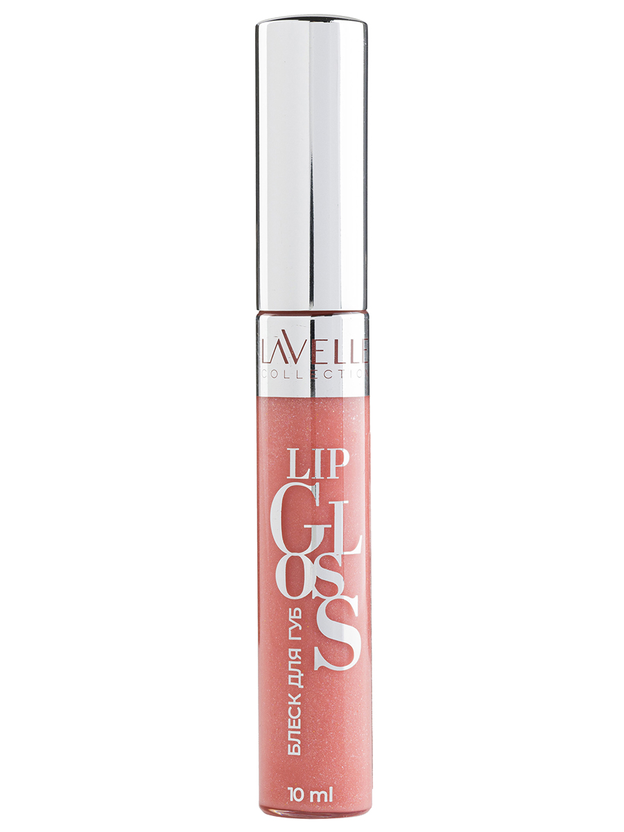 Блеск для губ Lip Gloss Silver, тон 64 карамельный искрящийся от LavelleCollection + 3