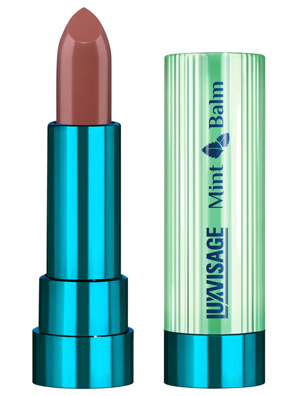 Помада-бальзам для губ Mint Balm, тон 105 Nude Mood от LuxVisage + 1