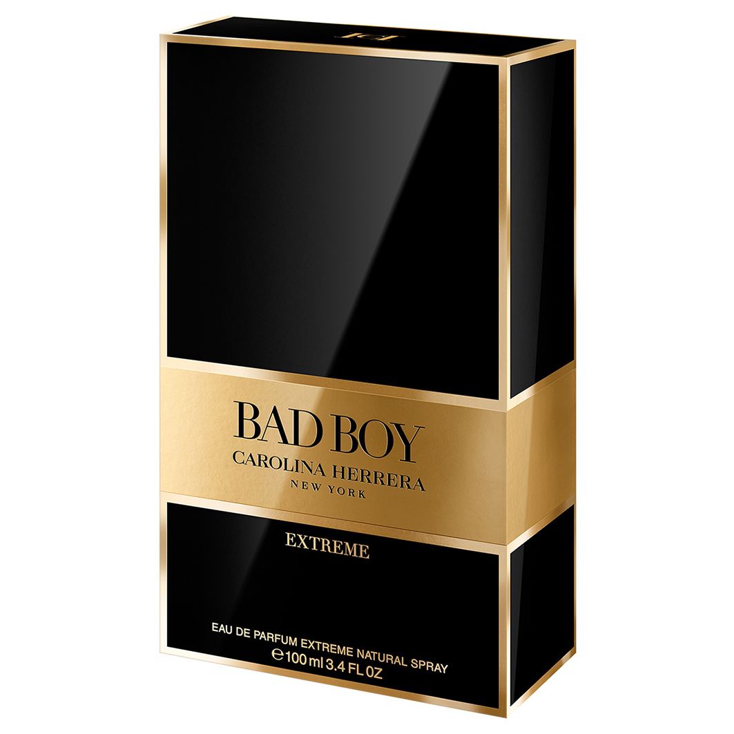 Bad Boy Extreme Парфюмерная вода мужская 100мл от Carolina Herrera + 2