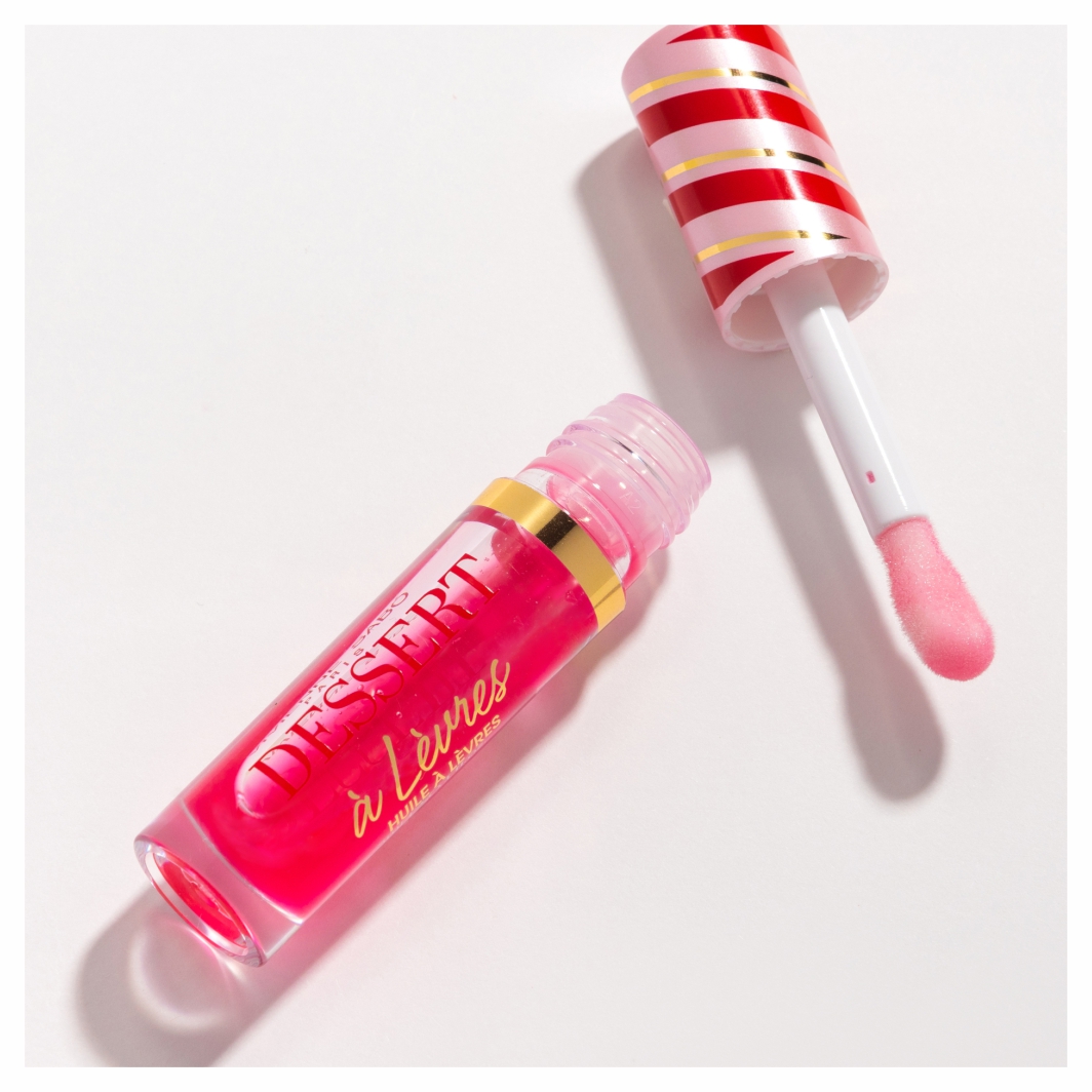 Масло для губ Dessert a Levres, тон 02 розовый от Vivienne Sabo + 4