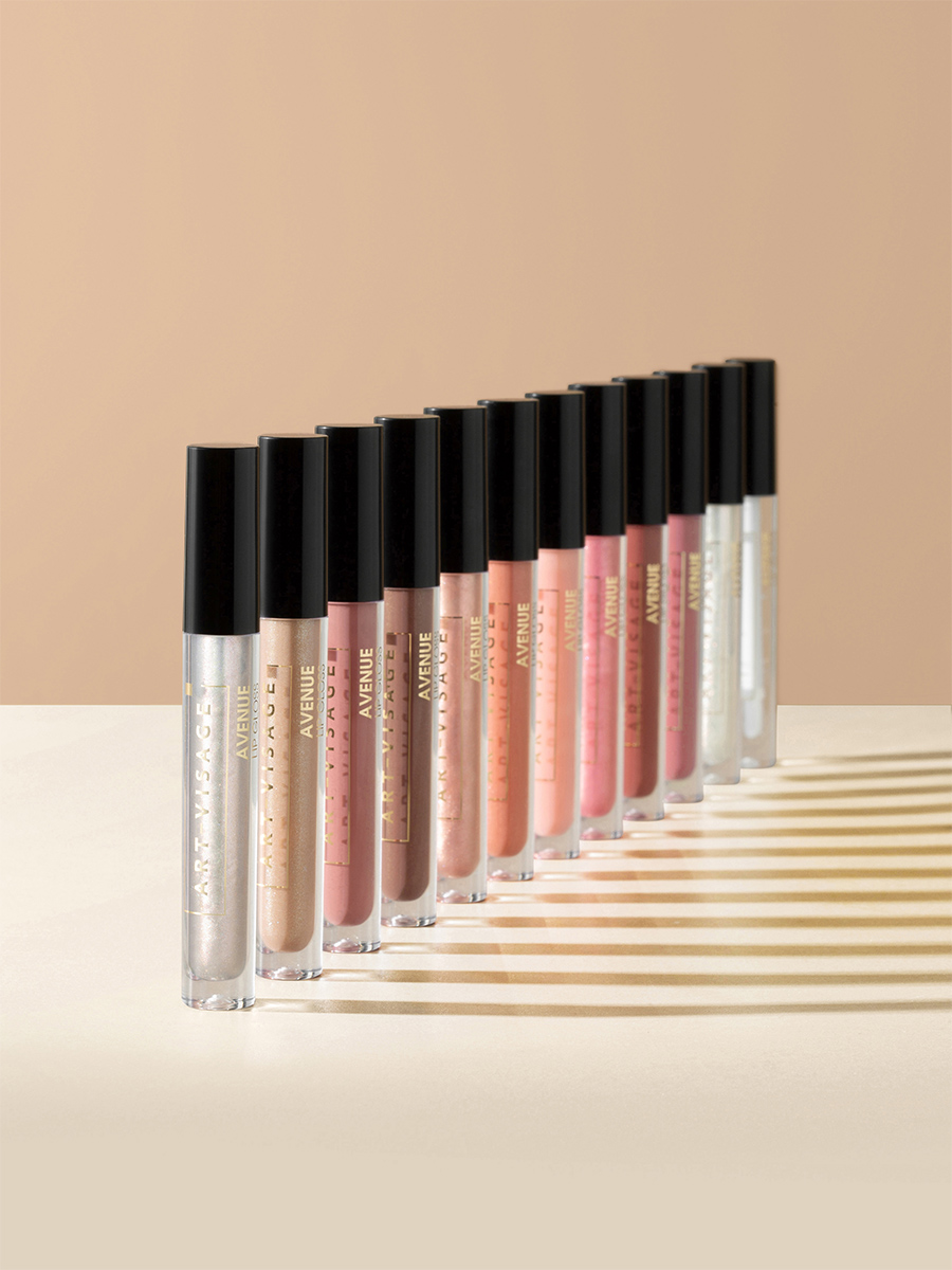 Блеск для губ Avenue, тон 510 lilac nude от Art-Visage  + 4
