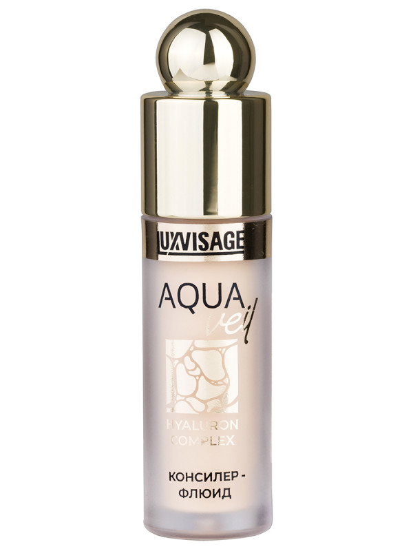 Консилер-флюид Aqua Veil Hyaluron Complex, тон 102 Light от LuxVisage + 1