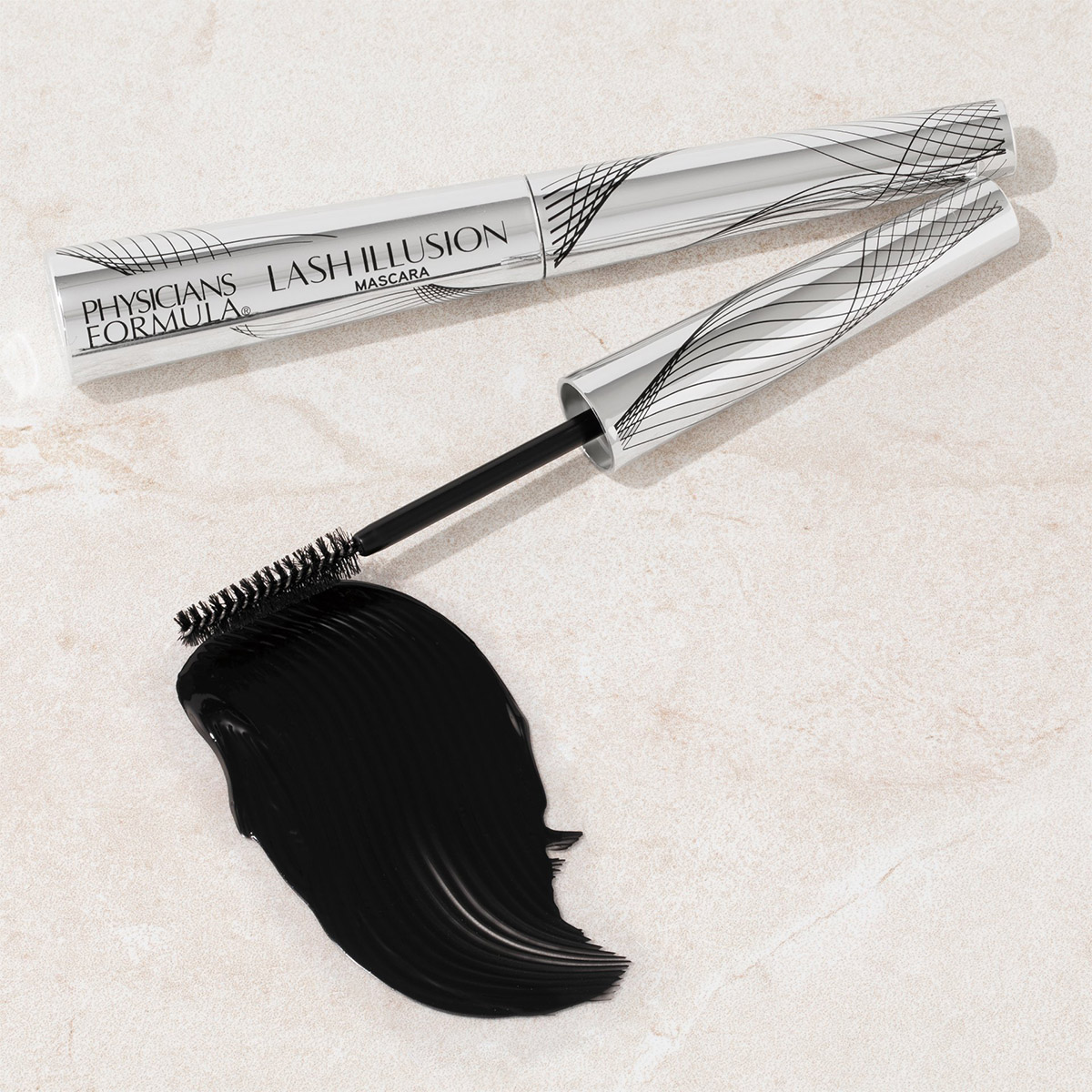 Тушь для ресниц Длина и разделение Eye Booster Lash Illusion Mascara, тон ультра-черный от PHYSICIANS FORMULA + 9