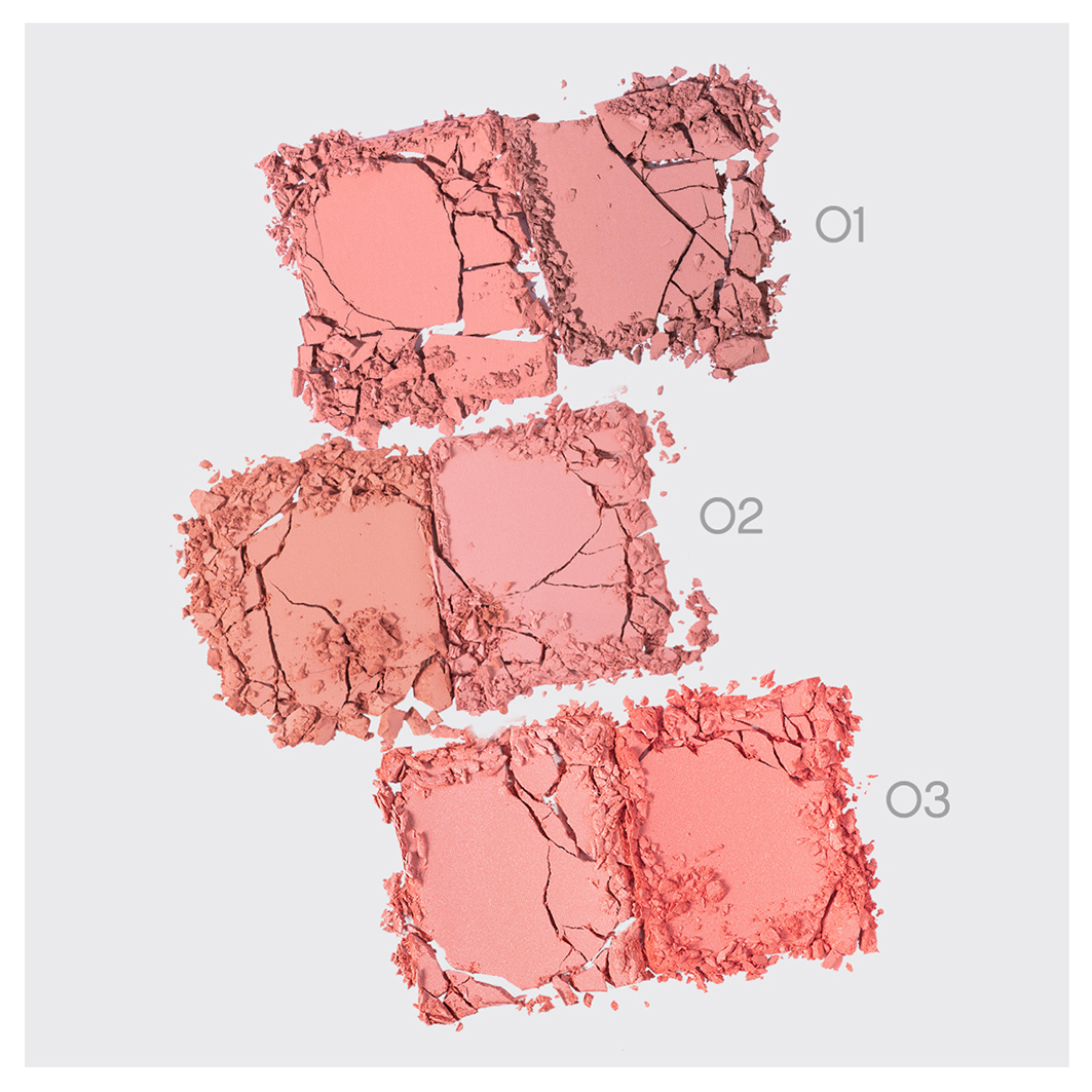 Румяна двойные Naturel, тон 01 нежно-розовый от Vivienne Sabo + 6