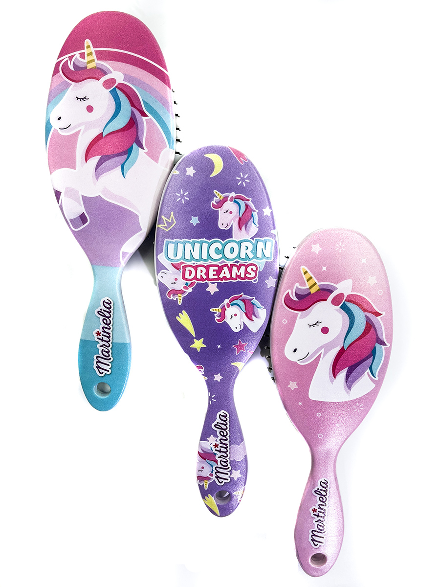 Расческа для волос Unicorn Dream зеленая от Martinelia + 10