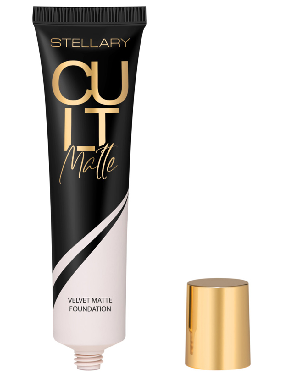 Матирующий Тональный крем Cult Matte Foundation, тон 03 бежевый от Stellary + 9