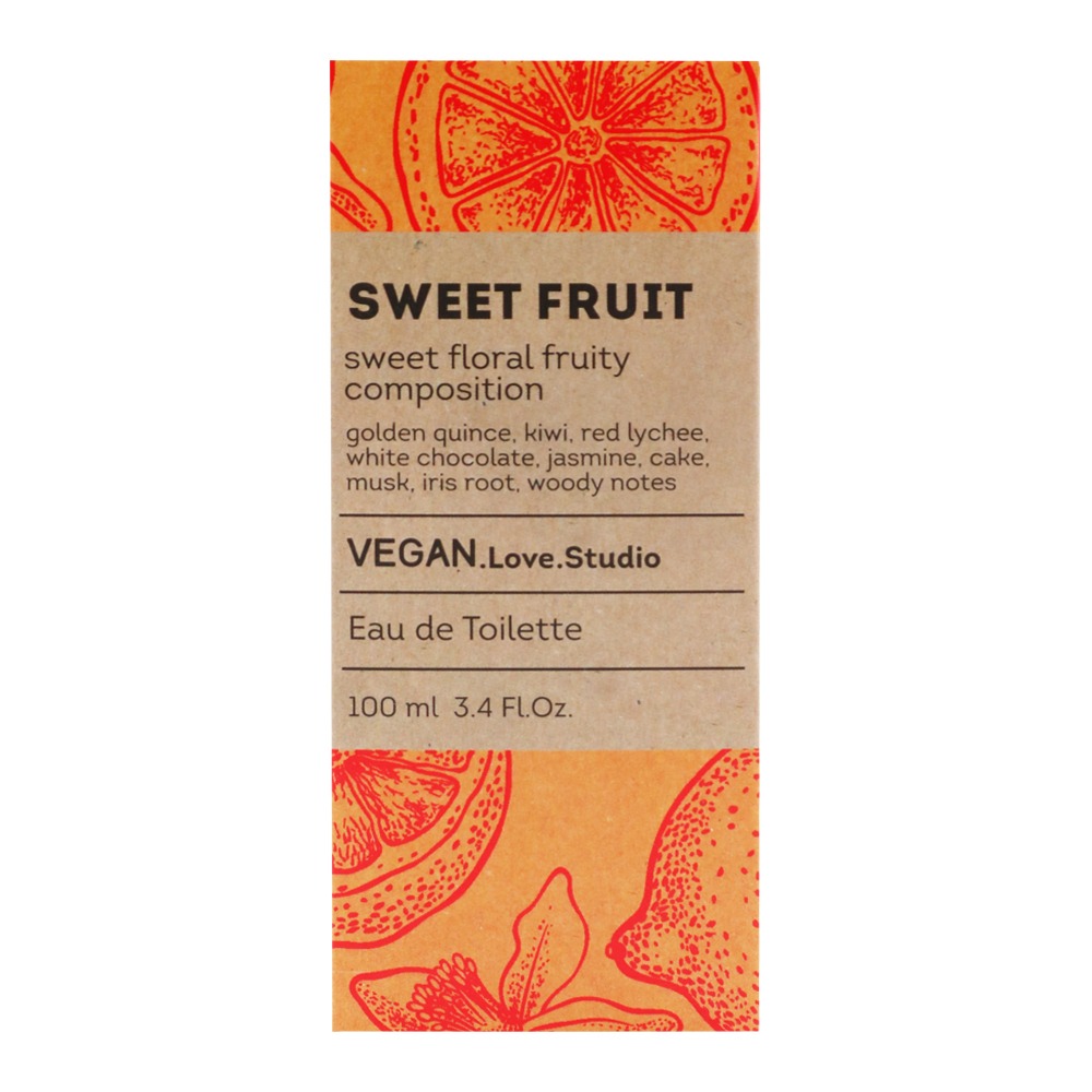 Туалетная вода женская Sweet Fruit 100мл от VEGAN.Love.Studio + 4