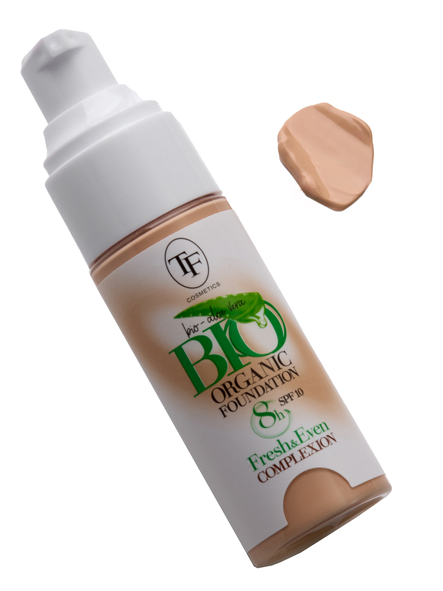 Тональный крем Bio Organic Foundation, тон 02 натуральный беж от TF cosmetics + 5