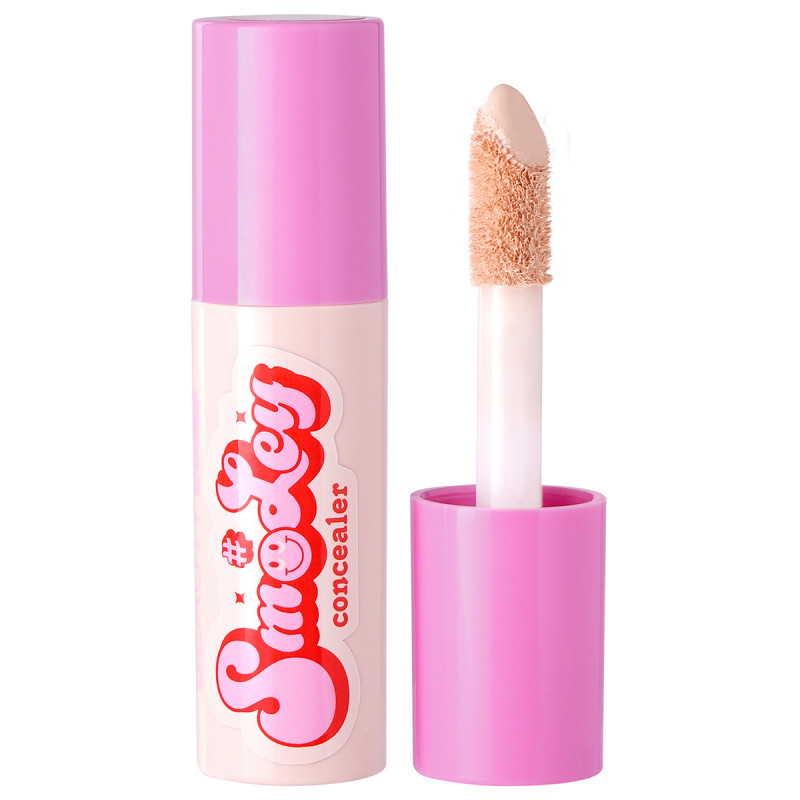 Консилер для лица жидкий Smiley, тон 01 розово-бежевый от Beauty Bomb + 1
