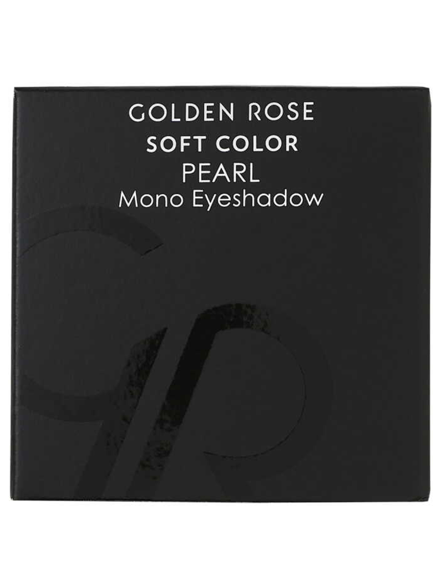 Тени для век Soft Color Mono Pearl, тон 41 bright от Golden Rose + 5