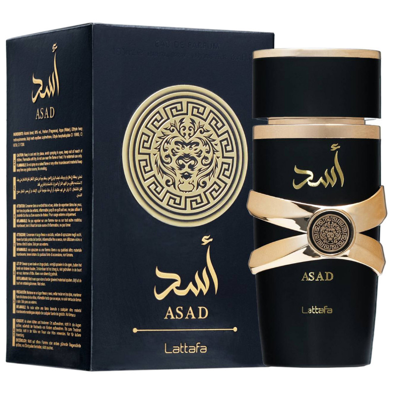 Парфюмерная вода мужская Asad 100мл от Lattafa + 1