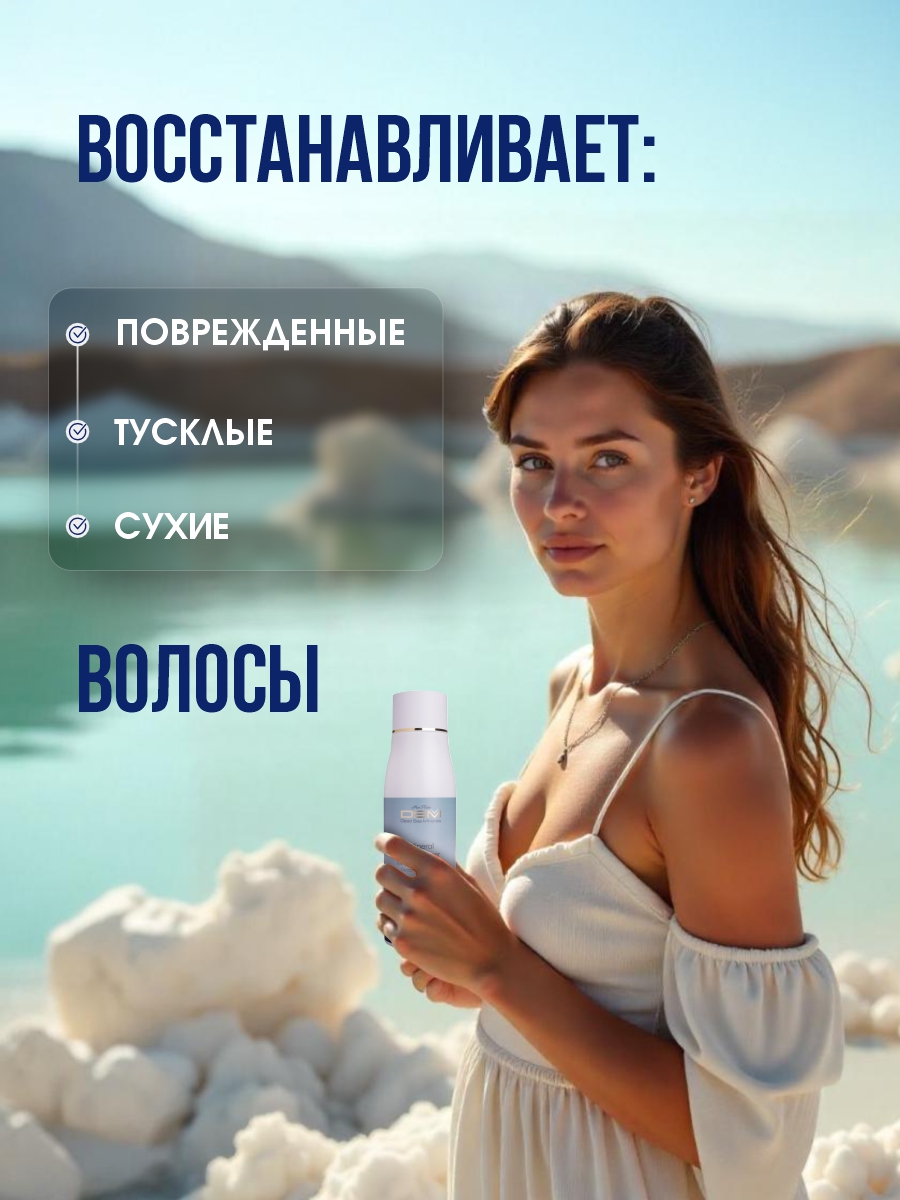 DSM Кондиционер для волос с минеральными добавками Мёртвого моря 500мл от Mon Platin + 3