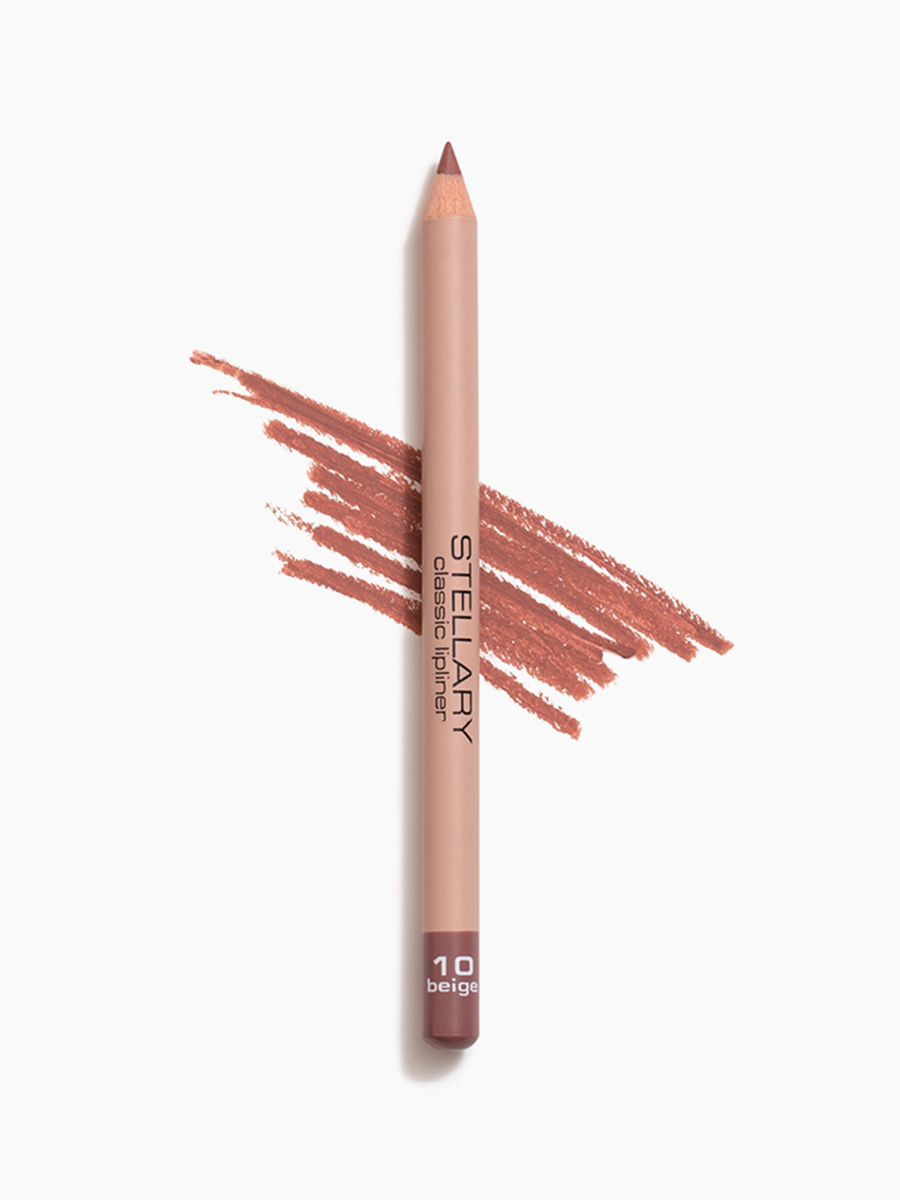 Карандаш для губ, тон 10 beige / бежевый от Stellary + 2