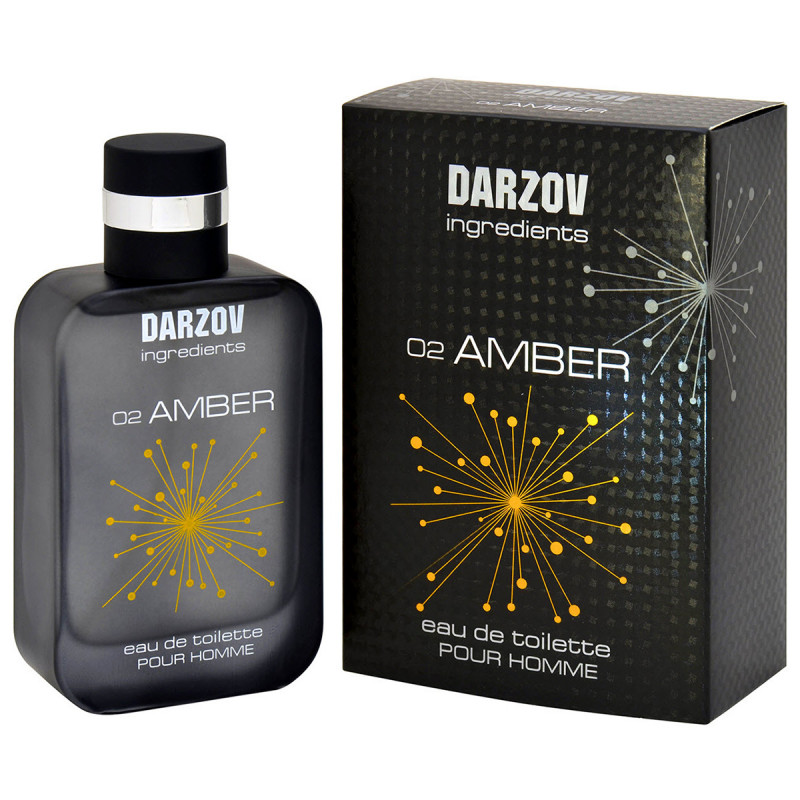 Туалетная вода мужская Ingredients 02 Amber 100мл от DARZOV + 1