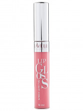 Блеск для губ Lip Gloss Silver, тон 51 нежный розовый искрящийся