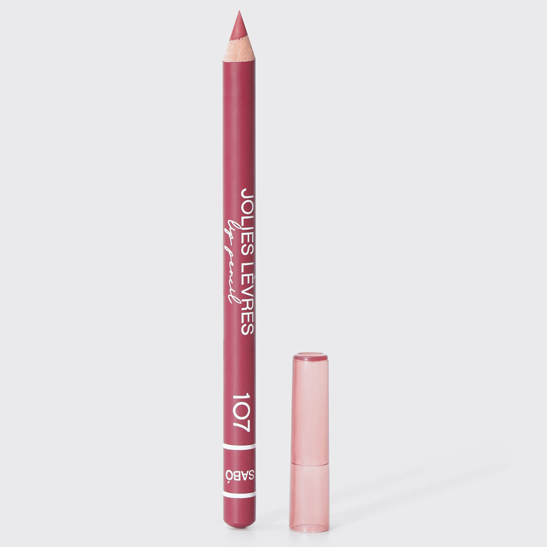 Карандаш для губ Jolies Levres, тон 107 розовый теплый от Vivienne Sabo + 3