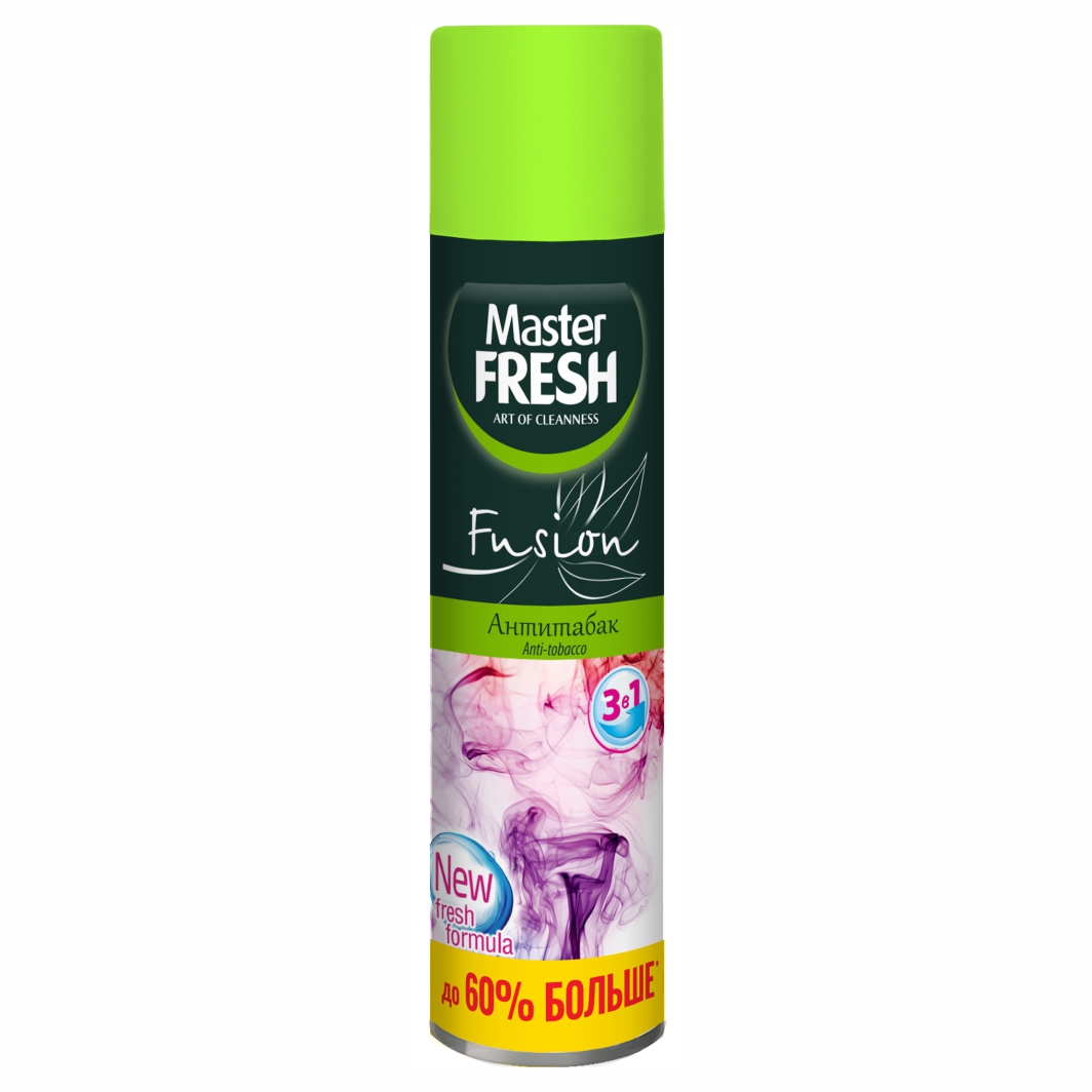 Освежитель воздуха Антитабак 300мл  от Master Fresh + 2