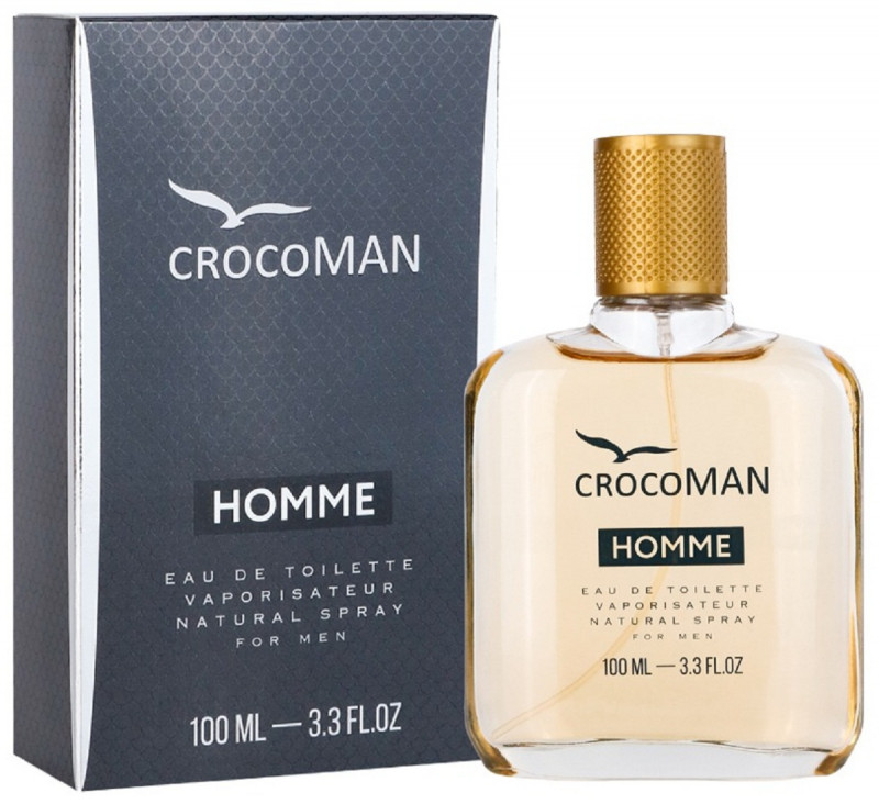Туалетная вода мужская CrocoMAN Homme 100мл от Red Label + 1
