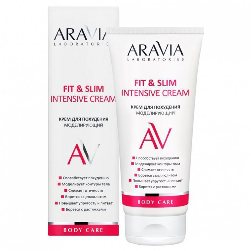 Laboratories Крем для похудения моделирующий Fit&Slim Intensive Cream 200мл от ARAVIA + 1