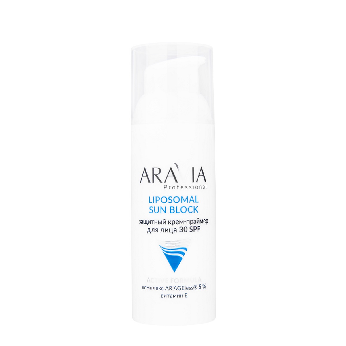 Professional Защитный Крем-праймер для лица Sun Block+ 30SPF 50мл от ARAVIA + 3