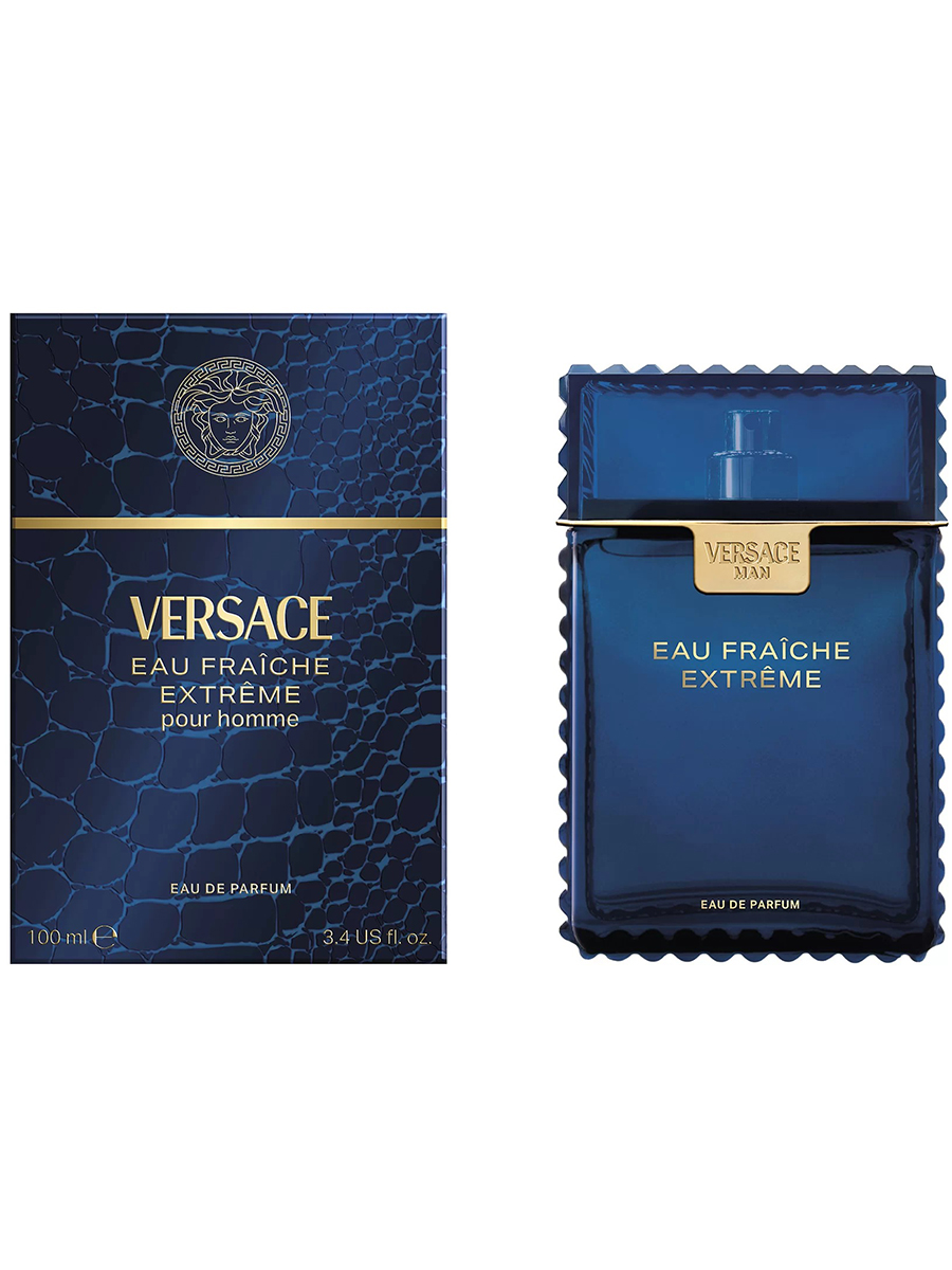 Eau Fraiche Extreme Парфюмерная вода мужская 100мл от Versace + 2