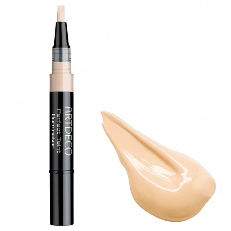 Консилер с кисточкой Perfect Teint Illuminator, тон 8 illuminating yellow от ARTDECO + 1