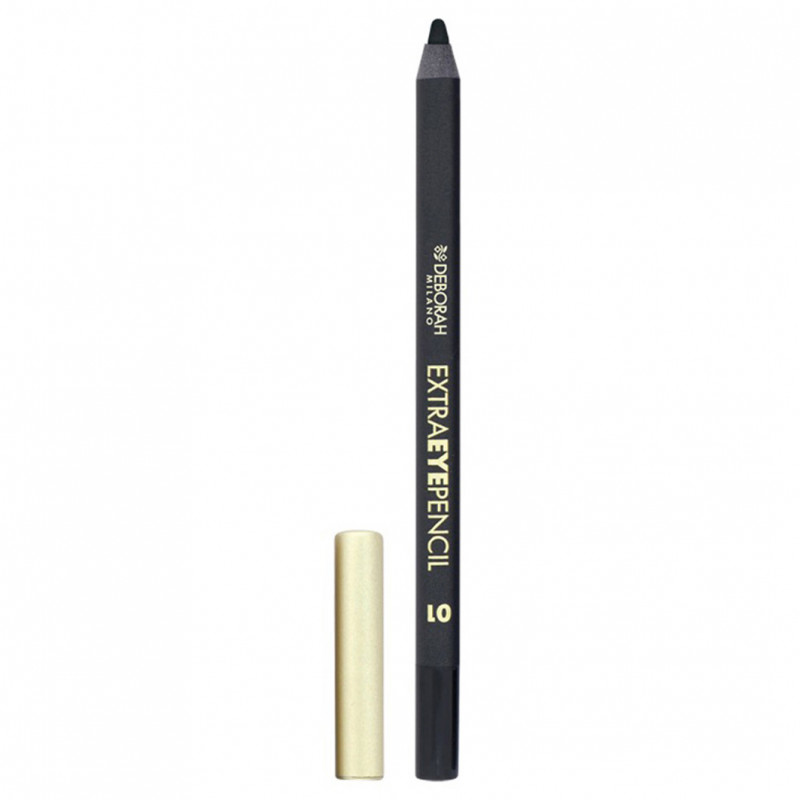 Карандаш для век Extra Eye Pencil, тон 01 черный от Deborah Milano + 1