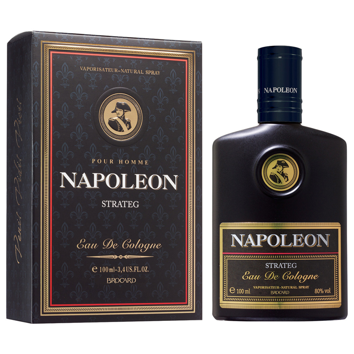 Одеколон Napoleon Strateg 100мл от Brocard + 2