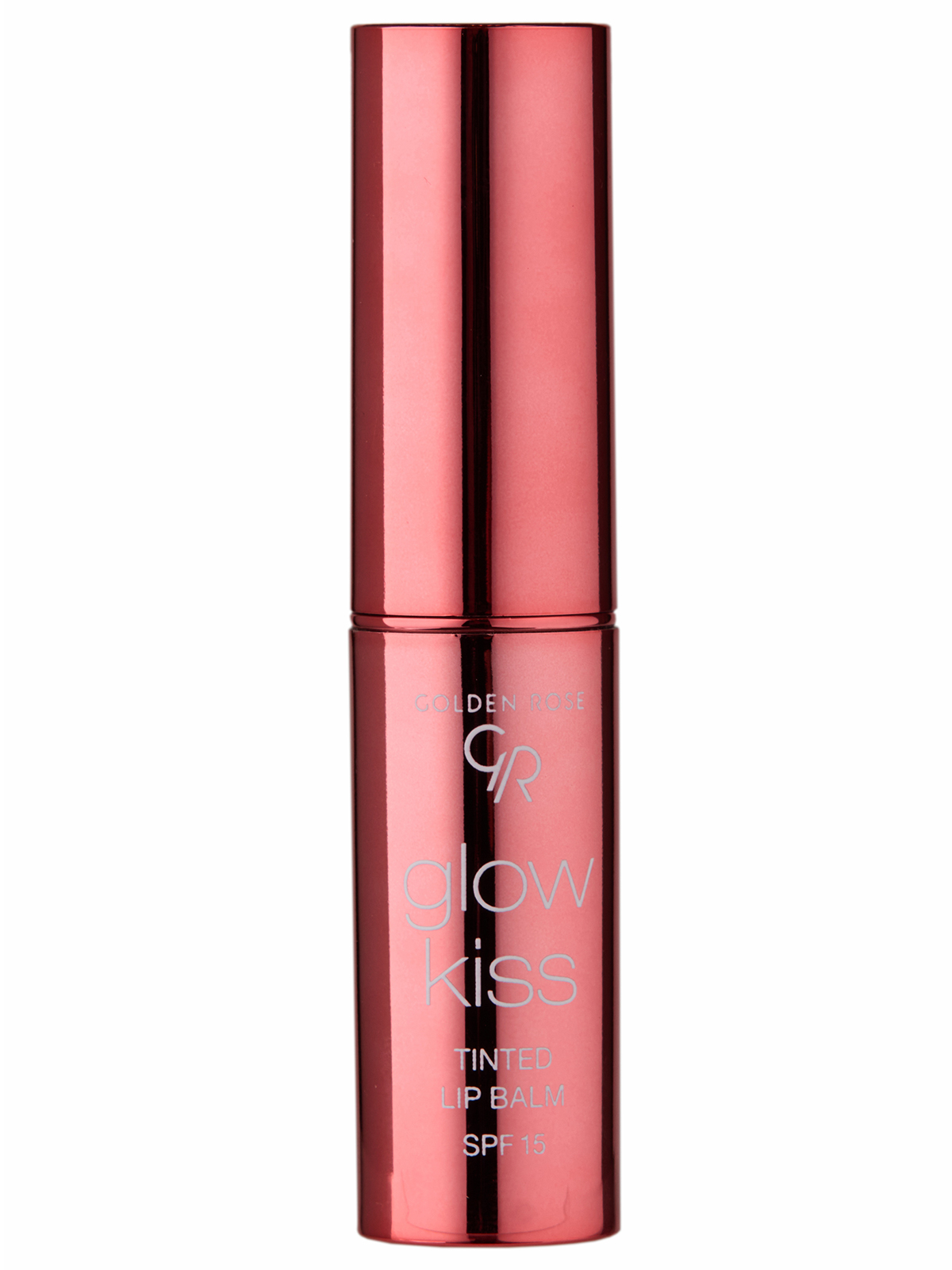 Тинт-бальзам для губ Glow Kiss Tinted Lip Balm, тон 04 Peach Shake от Golden Rose + 2