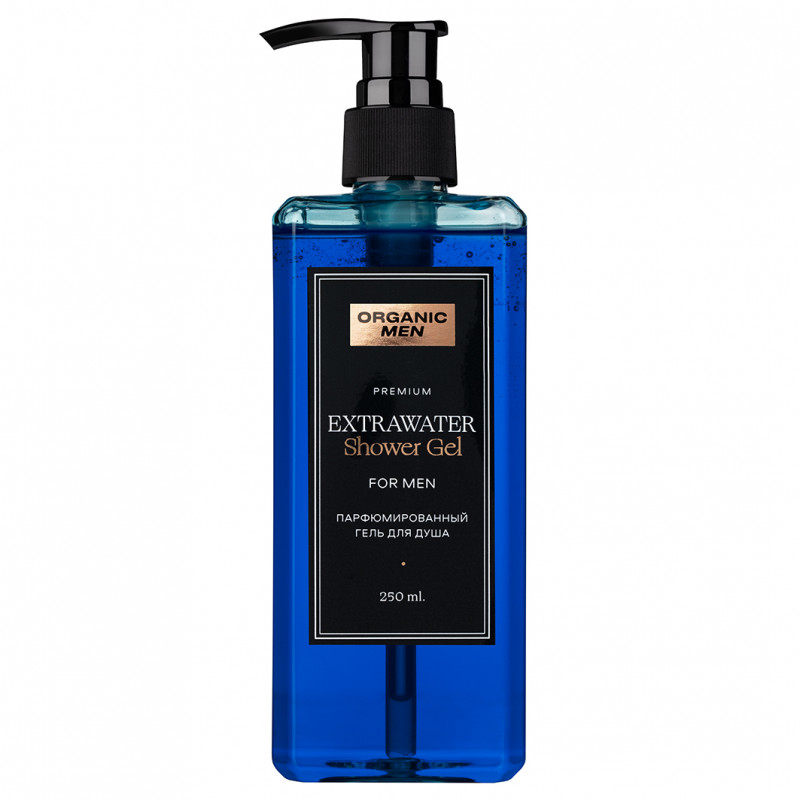 Extrawater Гель для душа парфюмированный 250мл от Organic Men + 1