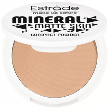 Компактная пудра Mineral Matte Skin, тон 25 темный беж/нейтральный