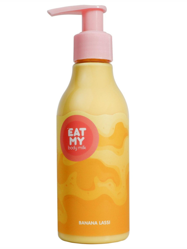 Молочко для тела Банановый ласси 200мл дозатор от Eat My + 1