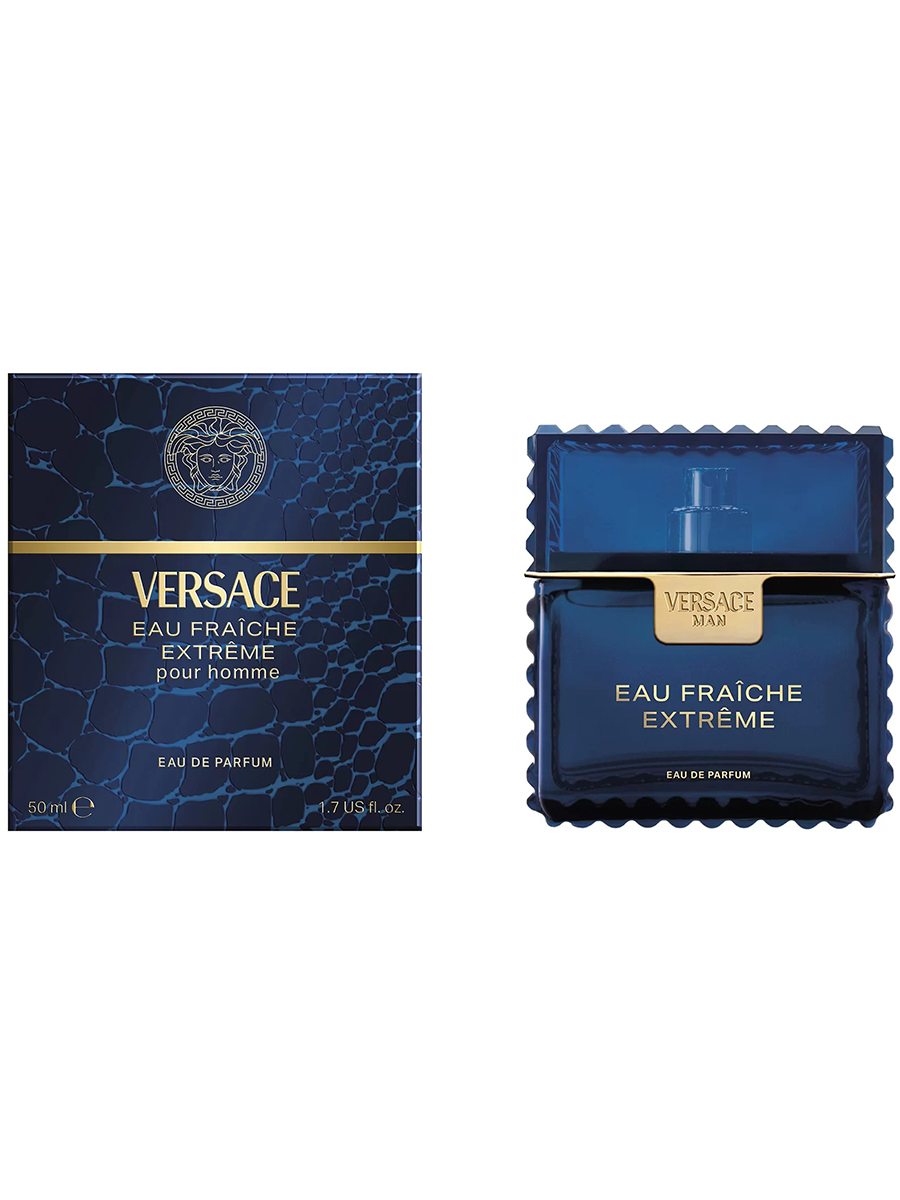 Eau Fraiche Extreme Парфюмерная вода мужская 50мл от Versace + 2