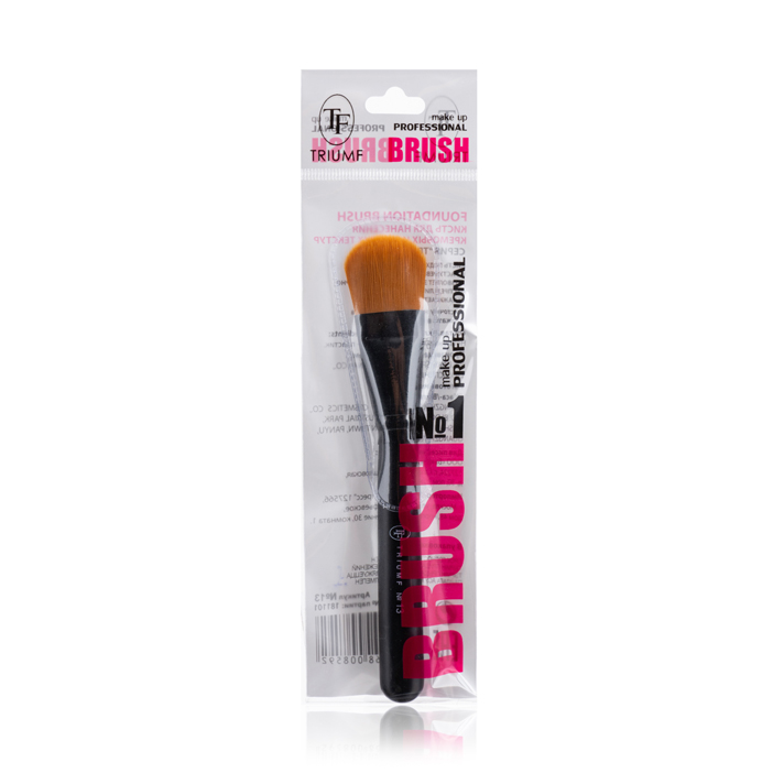 Кисть для кремовых и жидких текстур Foundation Brush №13 от TF cosmetics + 3