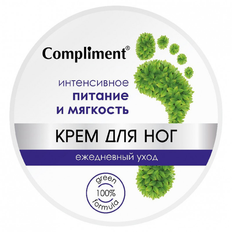 Крем для ног Ежедневный уход Интенсивное питание и мягкость 200мл от Compliment + 1