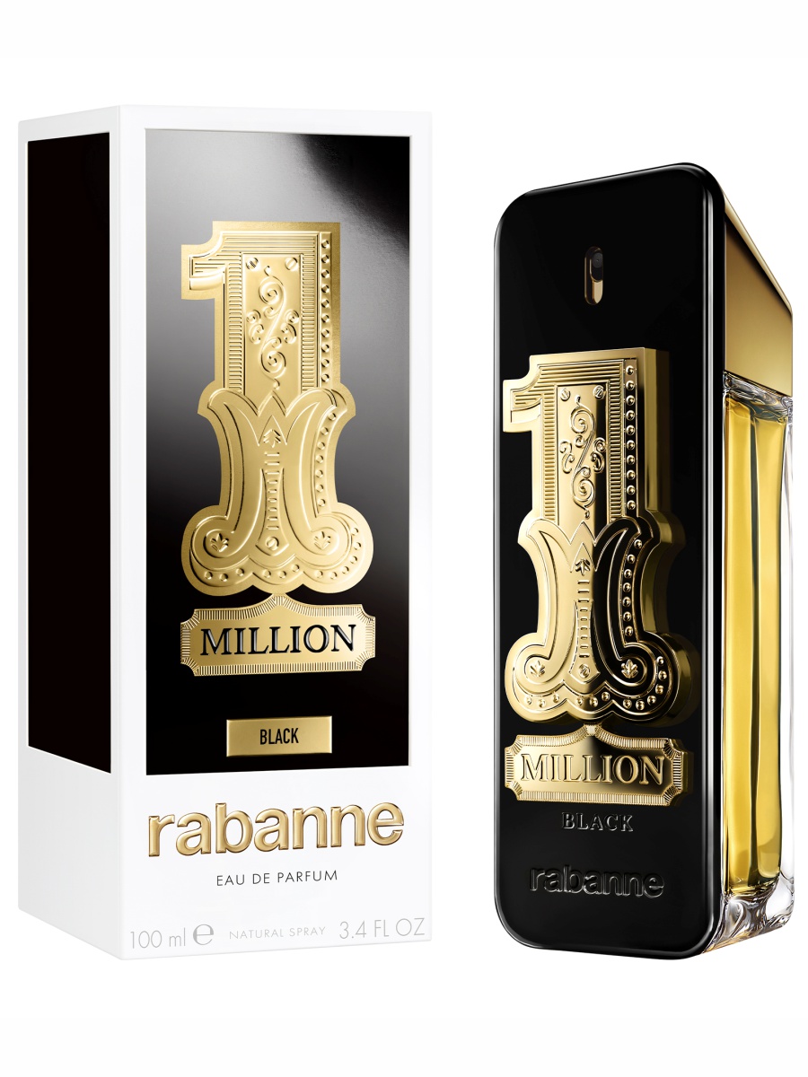 1 Million Black Парфюмерная вода мужская 100мл от rabanne + 2