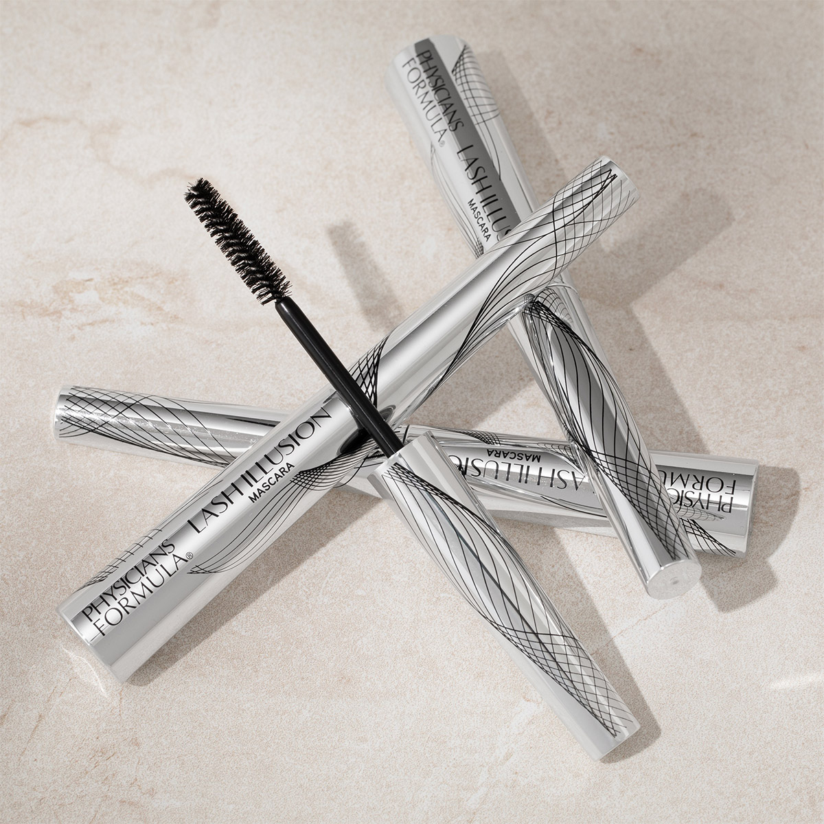 Тушь для ресниц Длина и разделение Eye Booster Lash Illusion Mascara, тон ультра-черный от PHYSICIANS FORMULA + 10